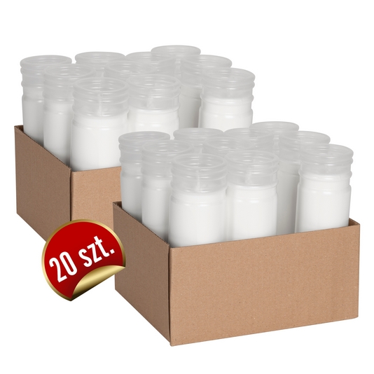 Náplne do svietnikov Gloria G4 2-pack, výhodné balenie 20 ks